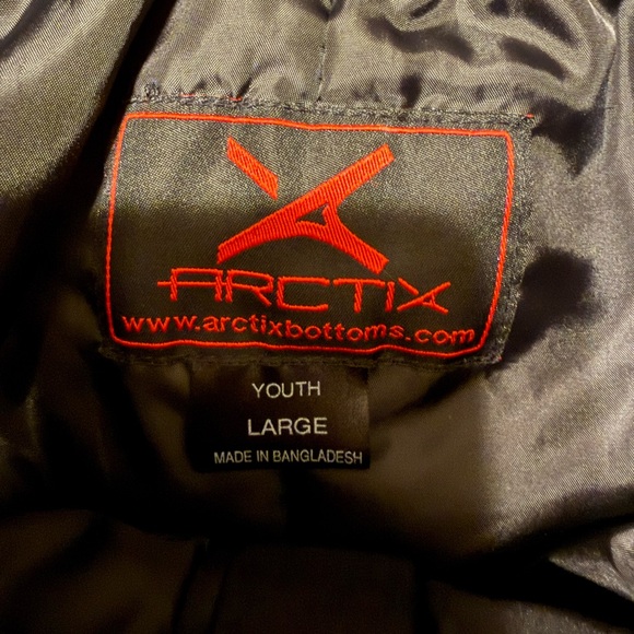 Arctix Black Quilted Insulated Ski Pants - Picture 4 of 4